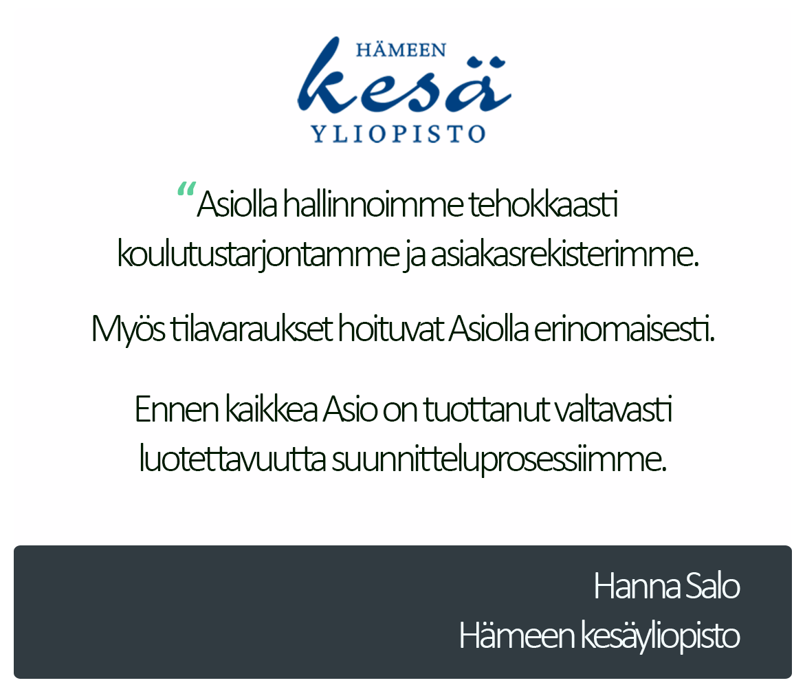 Hämeen kesäyliopiston sitaatti